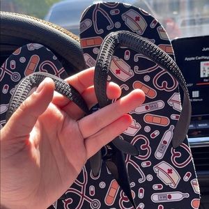 Nurse flip flops